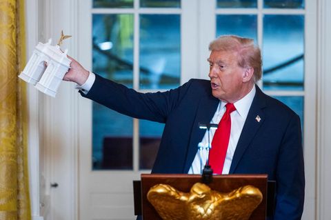 Donald Trump will einen Triumphbogen in Washington bauen. Möglichst groß soll er werden und "wunderschön"