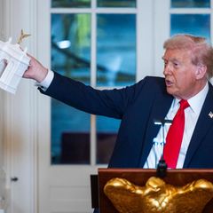Donald Trump will einen Triumphbogen in Washington bauen. Möglichst groß soll er werden und "wunderschön"