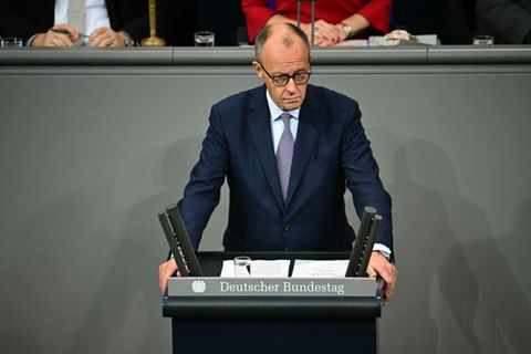 Bundeskanzler Merz im Bundestag