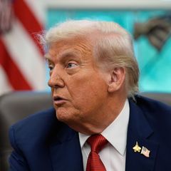Trump droht Hamas mit dem Tode. Foto: Alex Brandon/AP/dpa