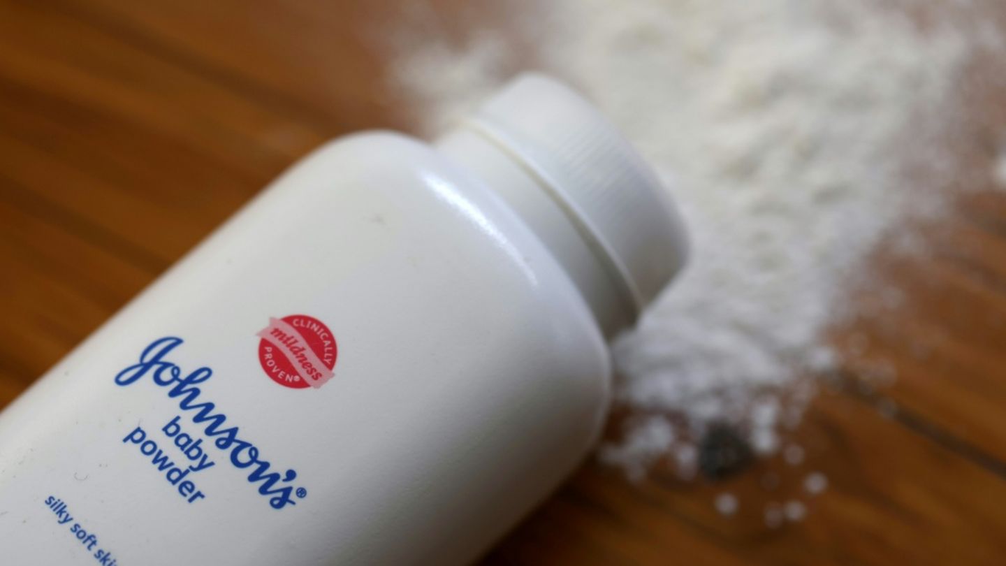 Babypuder von Johnson & Johnson