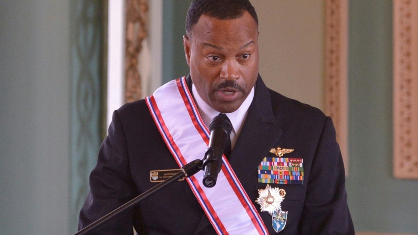 US-Admiral Alvin Holsey im August in Paraguay