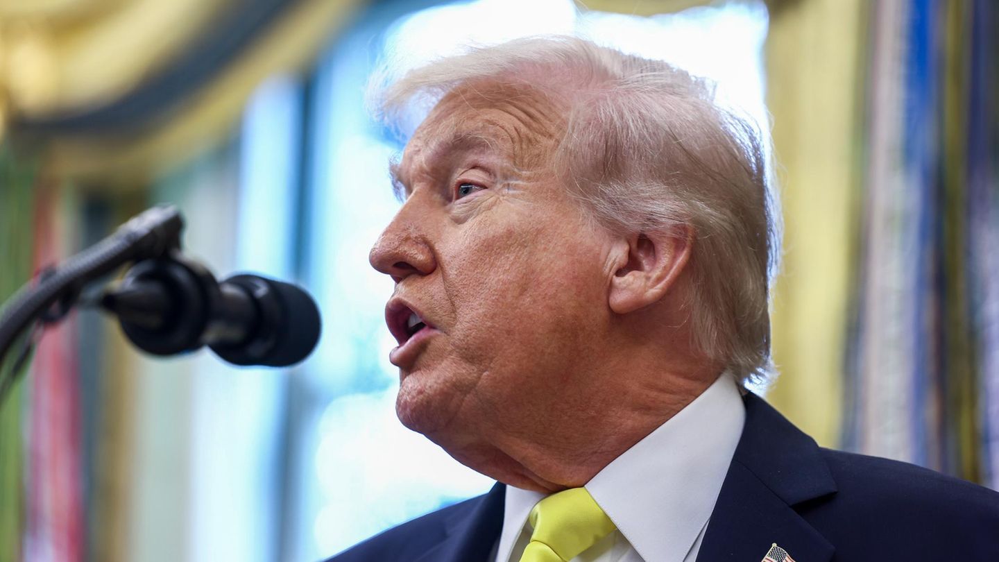 Donald Trump ärgert sich über das brutale Vorgehen der Hamas im Gazastreifen