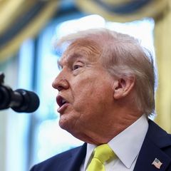 Donald Trump ärgert sich über das brutale Vorgehen der Hamas im Gazastreifen