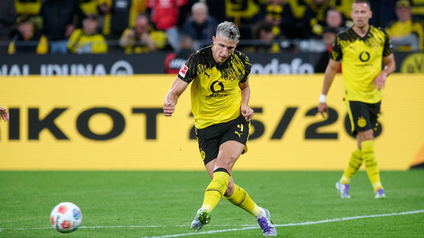 Nico Schlotterbeck steht noch bis 2027 beim BVB unter Vertrag - und danach? (Archivbild) Foto: Bernd Thissen/dpa