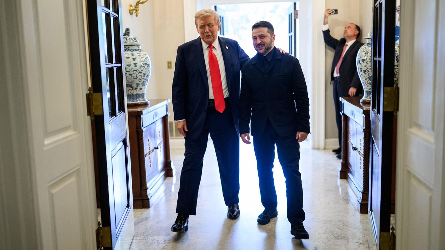 Trump und Selenskyj im Weißen Haus, August 2025 Trump und Selenskyj im Weißen Haus, August 2025