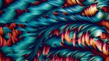 Kristallisation einer gemischten Lösung aus Alanin und Glutamin unter polarisiertem Licht – Fotografie
