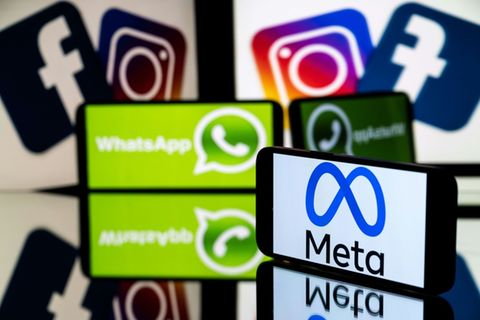 Logos von sozialen Medien und Internetkonzernen