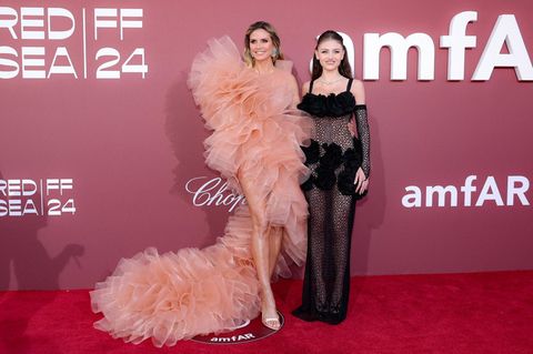 Nepo Babies: Heidi Klum posiert mit Tochter Leni