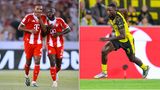 BVB-Torjäger Serhou Guirassy (r.) kann nicht die gleiche Torquote vorweisen wie Harry Kane, aber seine Klasse werden die Dortmunder benötigen, wenn sie eine Chance haben wollen. Zuletzt war er leicht angeschlagen. Die Bayern bieten in diesem Duell die Verteidiger-Schwergewichte Jonathan Tah (l.) und Dayot Upamcano auf, wobei Letzterer als linker Innenverteidiger wahrscheinlich häufiger mit Guirassy zu tun haben wird