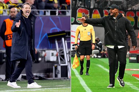 Der "harte Hund" Niko Kovac hat den BVB wieder stark gemacht. Vor allem hat er ihm Konstanz verliehen. Damit sind die Dortmunder nach zwei schwächeren Jahren wieder erster Verfolger der Bayern. Offenbar passen Führungsstil und Taktik gut nach Dortmund. Vincent Kompany hat nicht so viel Erfahrung wie sein Gegenüber, dennoch hat der Belgier den Münchner Weltverein durch seine konsequente wie freundliche Art gut im Griff. In der vergangenen Saison konnte man verfolgen, wie ein unerfahrener Coach anfängliche Fehler ausbügelte – und sich etablierte. In der vergangenen Saison holte Kovac (er übernahm den Trainerjob beim BVB im Februar) im Rückspiel ein Remis