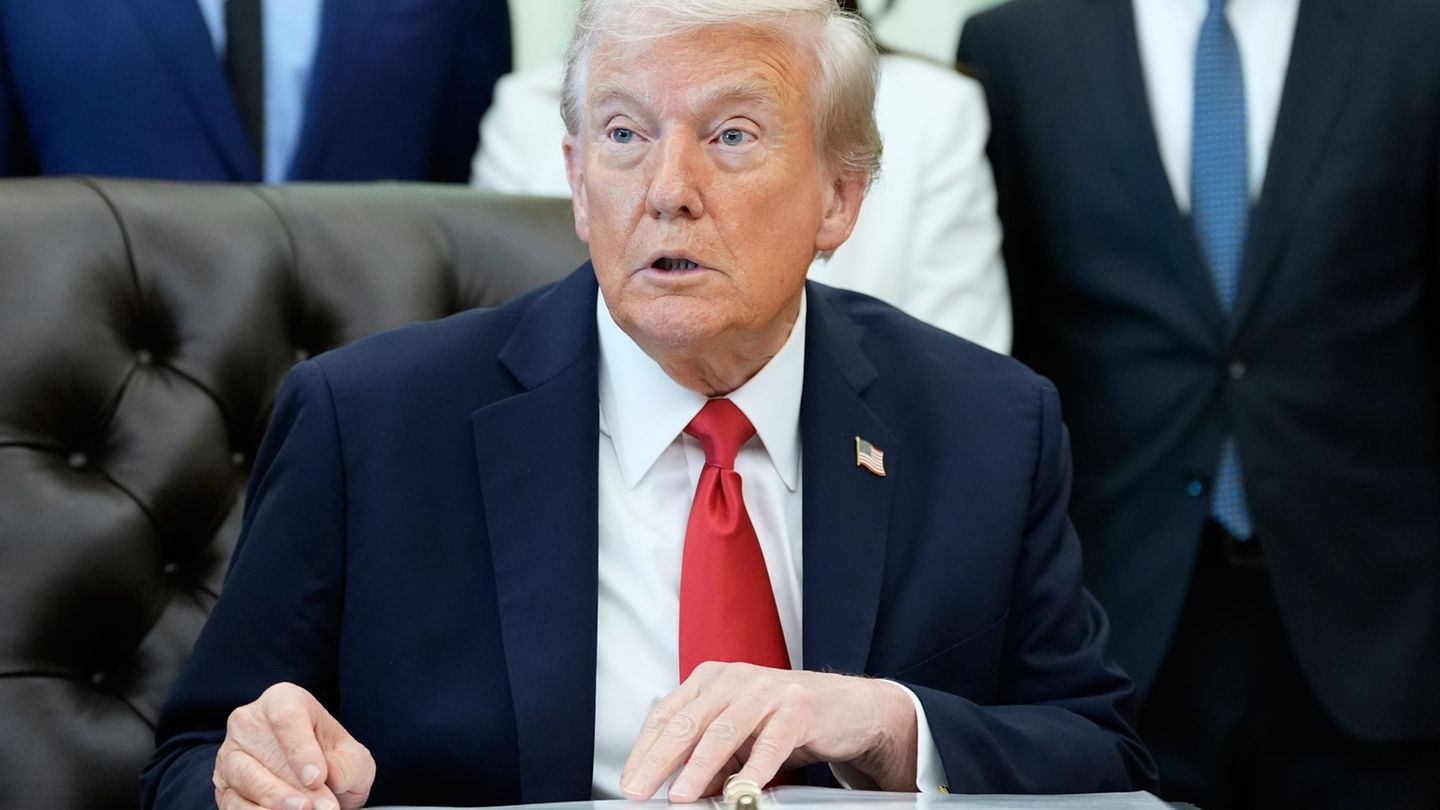 US-Präsident Trump geht nicht davon aus, dass die neuen, von ihm forcierten Zölle gegen China für die Wirtschaft haltbar sind. (