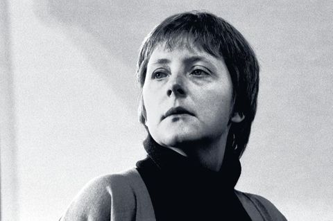 Angela Merkel im Dezember 1990