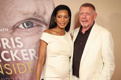 Boris Becker und seine Ehefrau Lilian de Carvalho Monteiro.