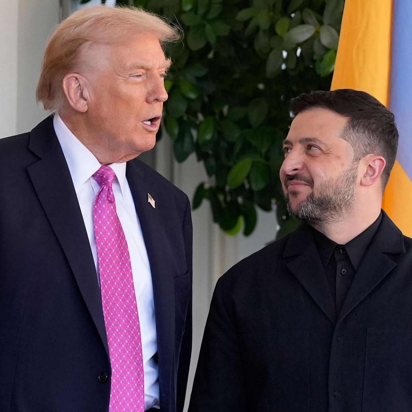 US-Präsident Donald Trump und der ukrainische Präsident Wolodymyr Selenskyj treffen sich bereits zum dritten Mal im Jahr 2025 im Weißen Haus