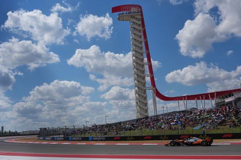 Max Verstappen rast zur Pole. Foto: Nick Didlick/AP/dpa