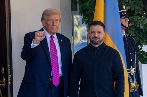 Wolodymyr Selenskyj und Donald Trump