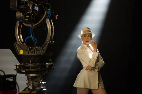 Jennifer Lopez vor der Kamera