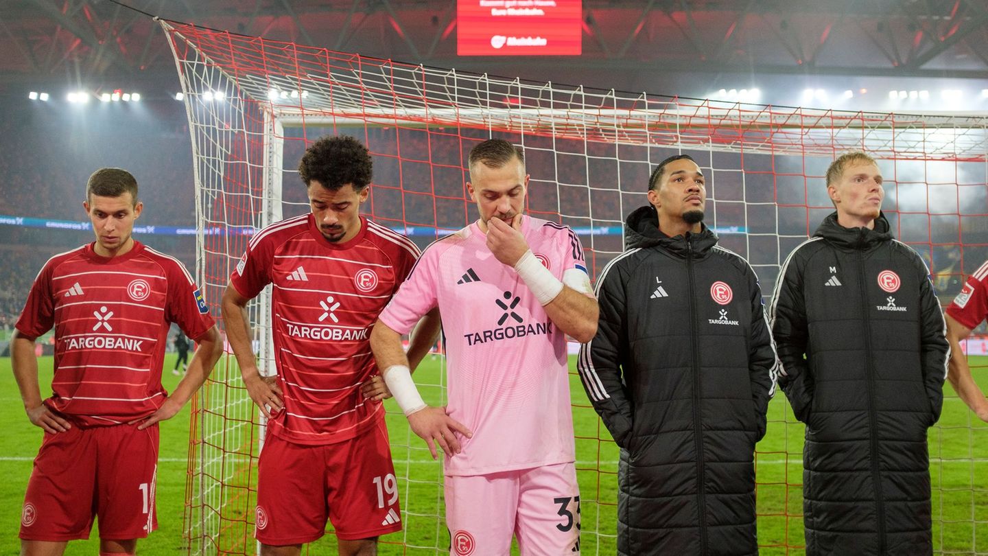 Wieder gab es kein Heimsieg für Fortuna Düsseldorf. Foto: Anke Waelischmiller/dpa
