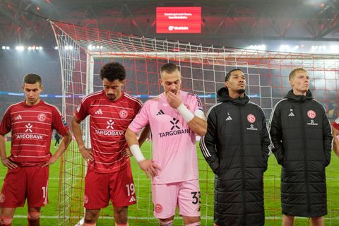 Wieder gab es kein Heimsieg für Fortuna Düsseldorf. Foto: Anke Waelischmiller/dpa
