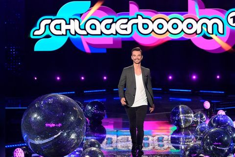 "Schlagerbooom 2025 - Alles funkelt! Alles glitzert!" mit Moderator Florian Silbereisen.
