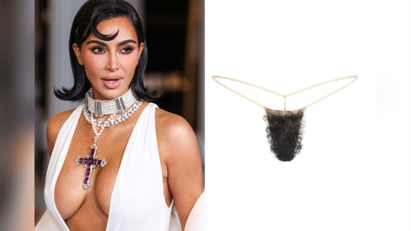 Kim Kardashian: pubic hair thong already sold out