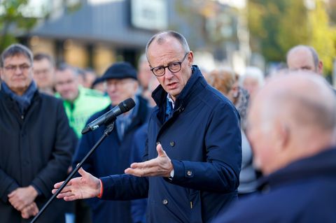 CDU-Chef Merz zieht klare Linie: keine Zusammenarbeit mit der AfD mit mir als Parteivorsitzender. Foto: Thomas Banneyer/dpa