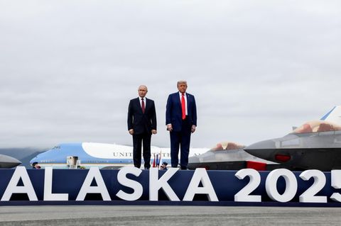 Donald Trump und Putin in Alaska