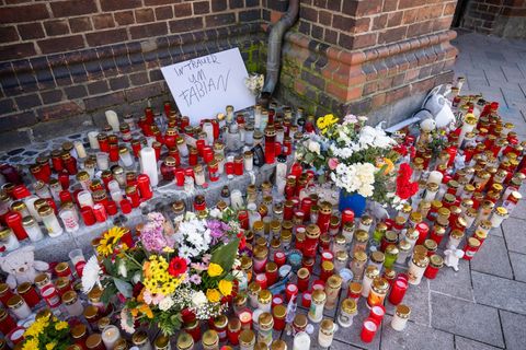 Die Anteilnahme an dem Tod des achtjährigen Fabian ist groß. Foto: Stefan Sauer/dpa
