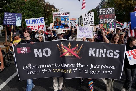 Seit Trumps zweiten Amtsantritt hat es in den USA deutlich mehr Demonstrationen als in seiner ersten Amtszeit gegeben. Foto: Jos