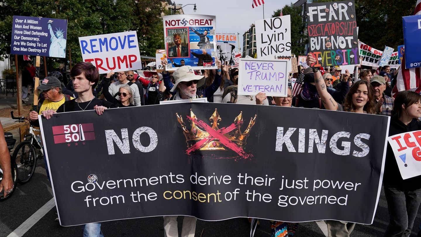 Seit Trumps zweiten Amtsantritt hat es in den USA deutlich mehr Demonstrationen als in seiner ersten Amtszeit gegeben. Foto: Jos