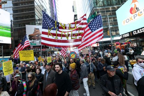 "No Kings"-Demonstration in New York