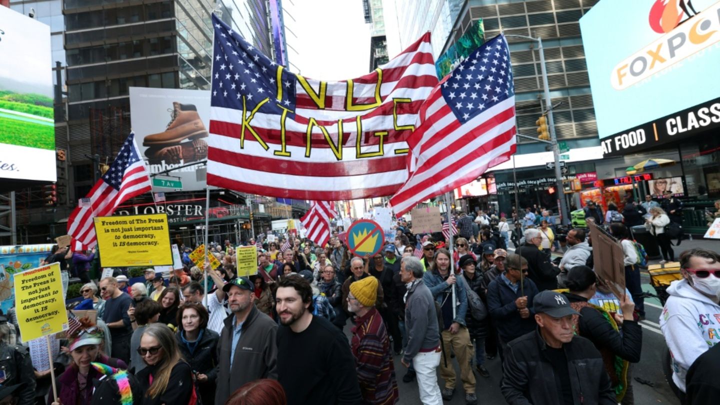 "No Kings"-Demonstration in New York