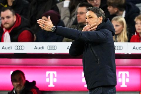 Dortmund-Trainer Niko Kovac ärgert sich im Topspiel in München über den Schiedsrichter. Foto: Sven Hoppe/dpa
