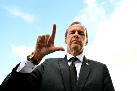 Der bolivianische Präsidentschaftskandidat Quiroga
