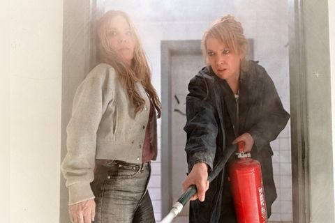 "Polizeiruf 110: Tu es!": Katrin König (Anneke Kim Sarnau, l.) und Melly Böwe (Lina Beckmann).