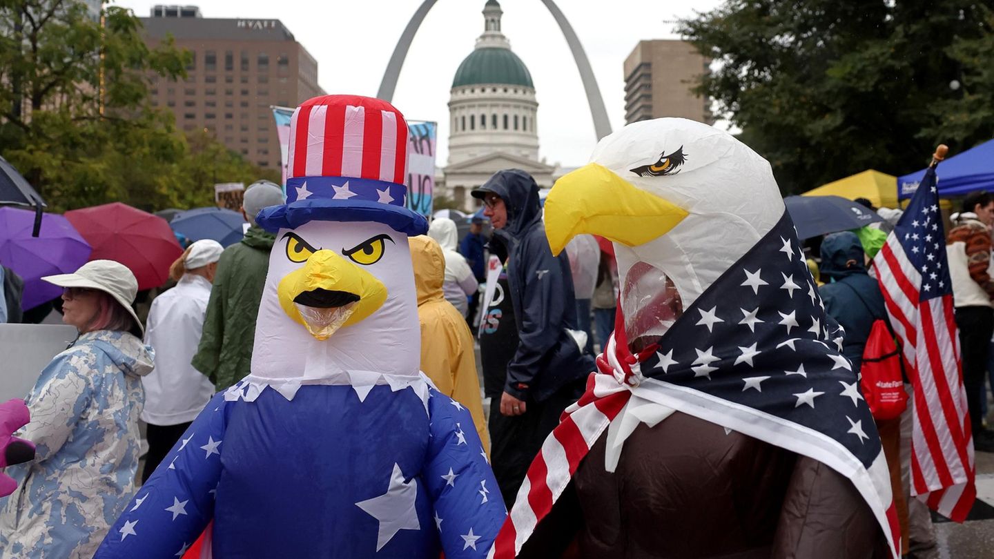 “No Kings” demos against Donald Trump: The protest was so colorful