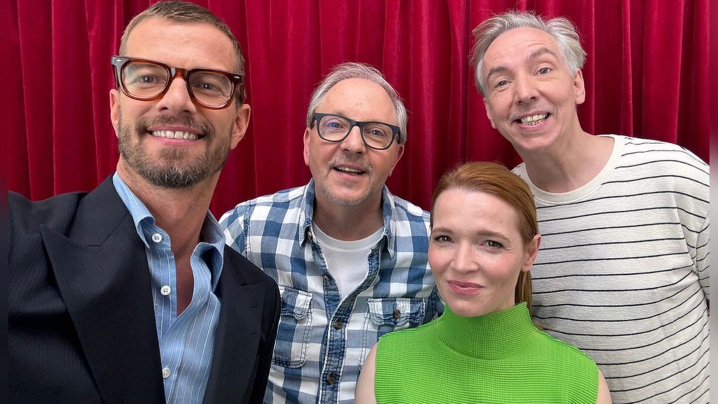 Joko Winterscheidt (li.) wird diesmal von Urgesteinen aus Fernsehen, Film, Musik und Comedy herausgefordert: Olli Dittrich, Ka