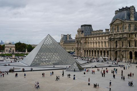 Der Louvre in Paris