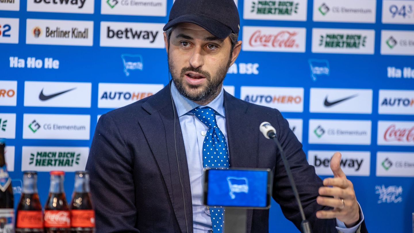 777 Partners-Gründer Josh Wander stieg 2023 als Investor bei Hertha ein. Nun wurde er wegen möglichen Betrugs angeklagt. Foto: A