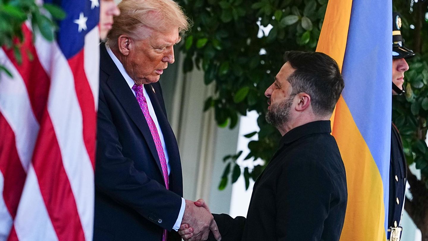 Schwierige Beziehung: US-Präsident Donald Trump und Ukraines Präsident Wolodymyr Selenskyj