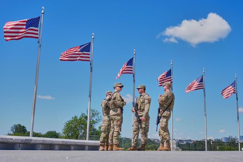 Mitglieder der Nationalgarde in Washington