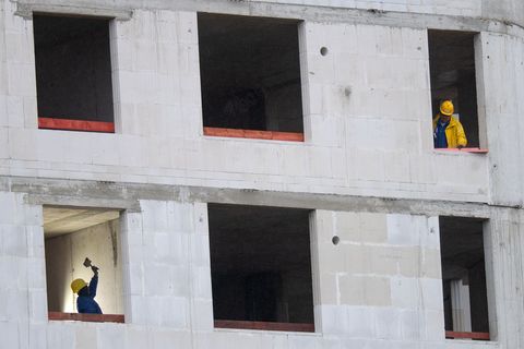 Die bayerischen Grünen wollen mit zusätzlichem Geld und Steuerreformen den Wohnungsbau im Freistaat ankurbeln. (Symbolbild) Foto