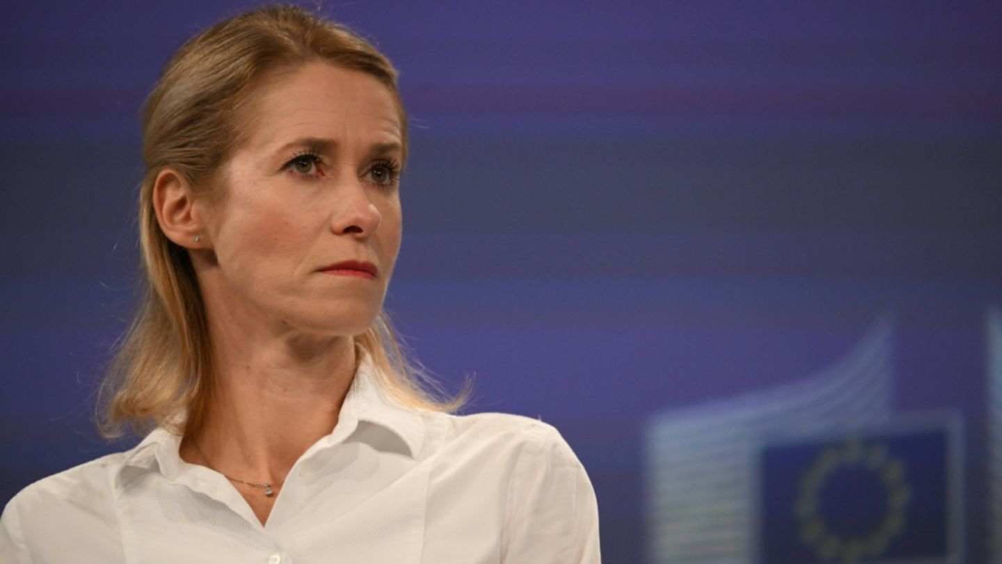 Die EU-Außenbeauftragte Kaja Kallas in Brüssel
