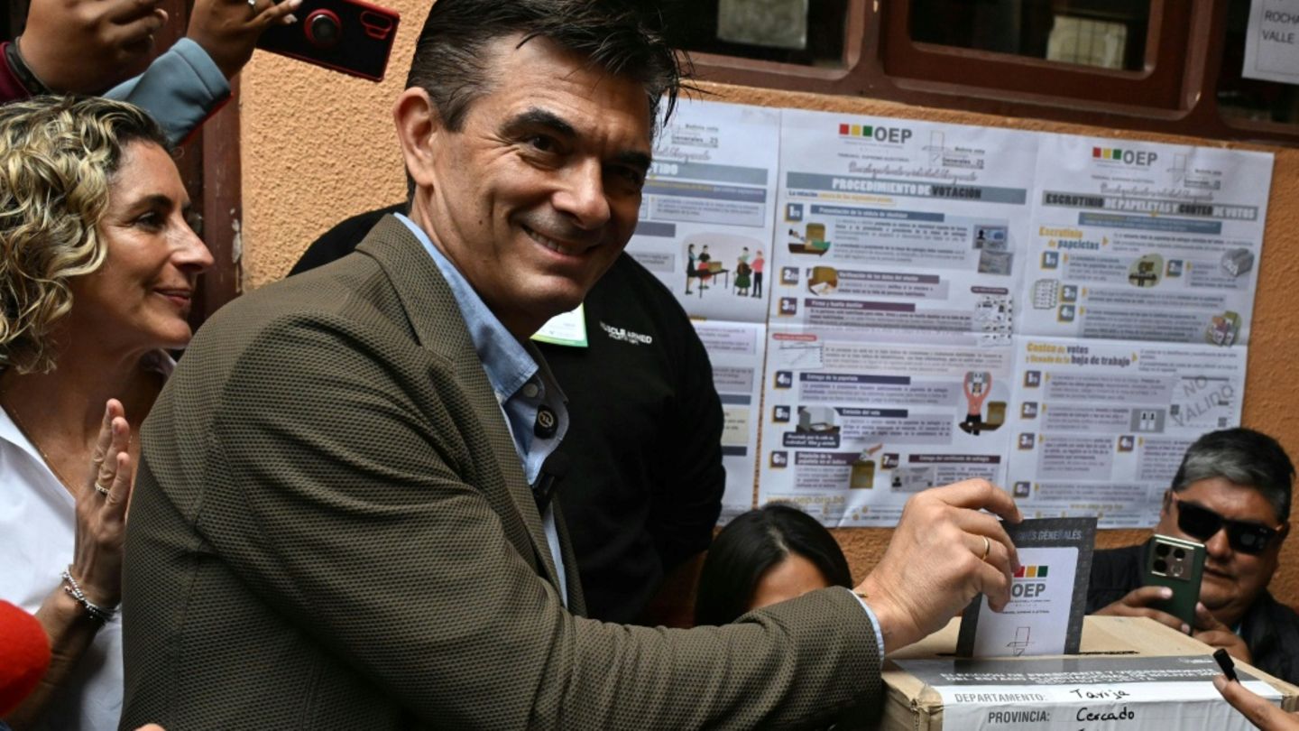 Der gewählte bolivianische Präsident Rodrigo Paz
