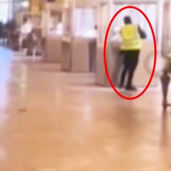 Räuber beim Louvre-Einbruch