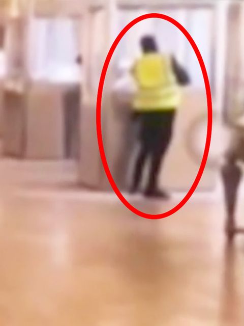 Räuber beim Louvre-Einbruch