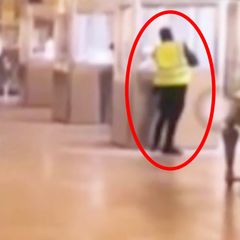 Räuber beim Louvre-Einbruch