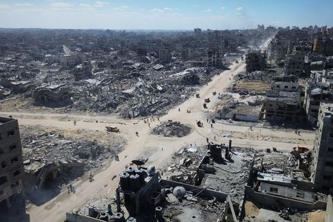 Im Gazastreifen soll es wieder Tote durch israelisches Feuer gegeben haben. (Symbolbild) Foto: Uncredited/AP/dpa