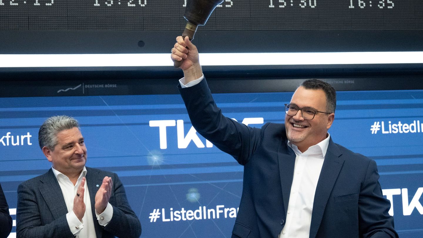 Armaments industry: Naval shipbuilder TKMS has a brilliant start to the stock market